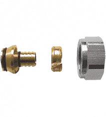 Euroconus fitting for copper pipe