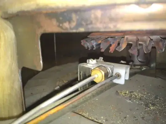 The pilot light goes off