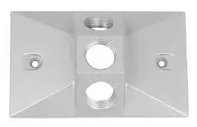 w/P plate with 3 hubs