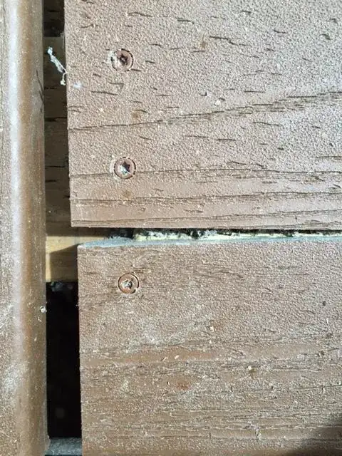 Front of stabilized shelf