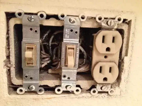 hole with threaded 2 inch PVC male adapter in place