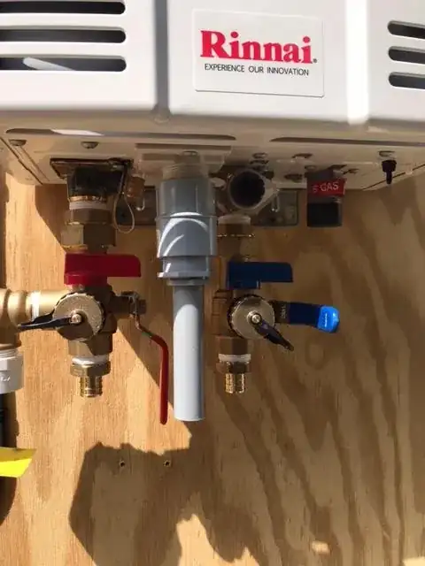 some conduit connected to the goofy plastic thing