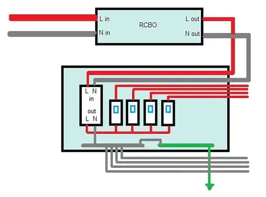 wiring direct to RCBO