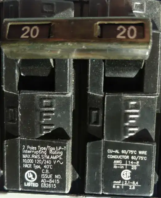 Current double breaker