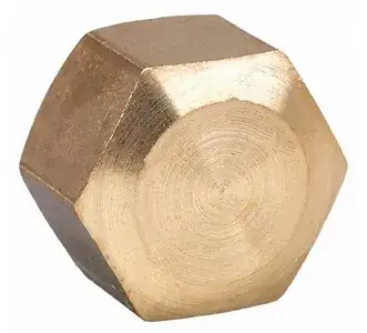 Brass cap