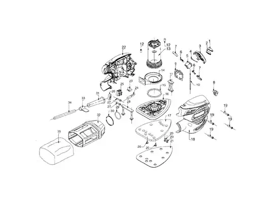 Floor plan showing mold