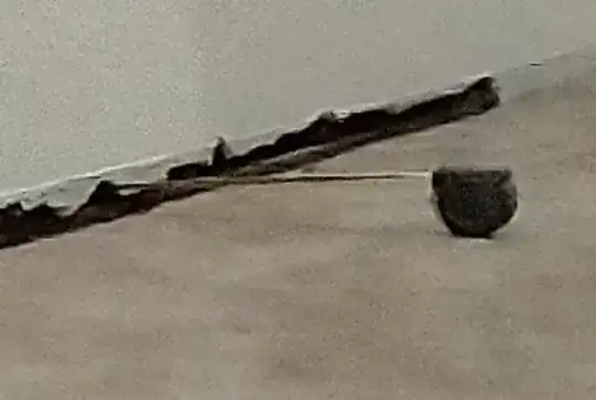 tape measure shown penetrating wall to verify exit on exterior side of wall