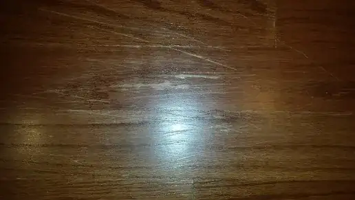 Red Oak Hardwood floor wear and tear 1