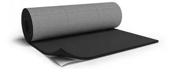 The sunshade / shade canopy I'd like to fix to the wall.