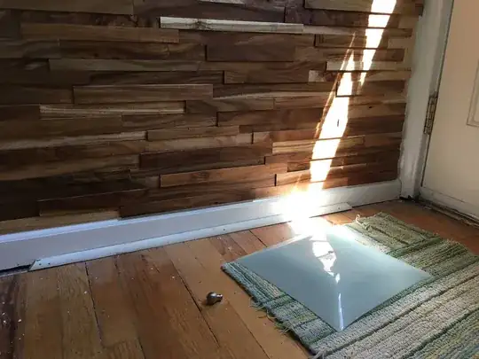 Line plot with moving average