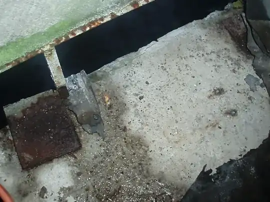 Conrete panel and handrill feet