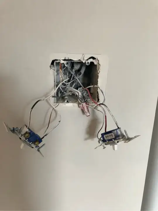 exposed window caulking behind window sill trim