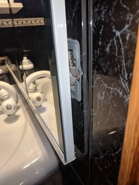 Sewer vent in yard with lid off