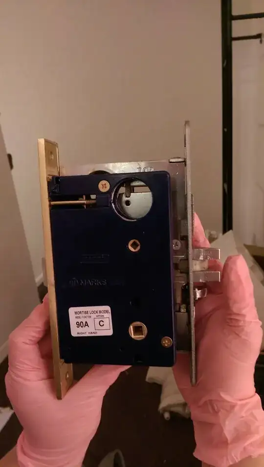 Installation instruction with two easily accessible service mains