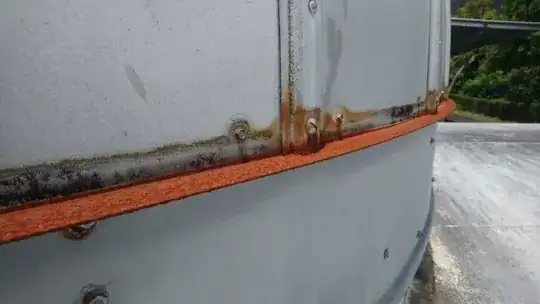 The bad seams, outside