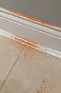 orange dust