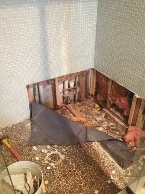 current shower situation