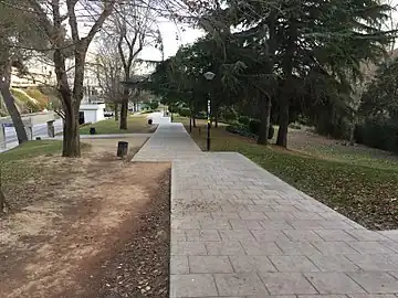 A Calm place full of green areas