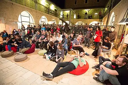 Hackathon at the Hansen House: evening gathering