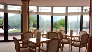 Lounge areas with nice views