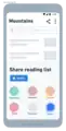 Share Sheet for Reading List