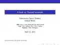 Tech Talk: A look at Parsoid internalsSubbu and Gabriel on 2014-04-15 Slides, Video
