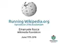 Scaling Wikipedia.org with Varnish CacheEmanuele Rocca at Varnishcon 2016 AmsterdamVideo