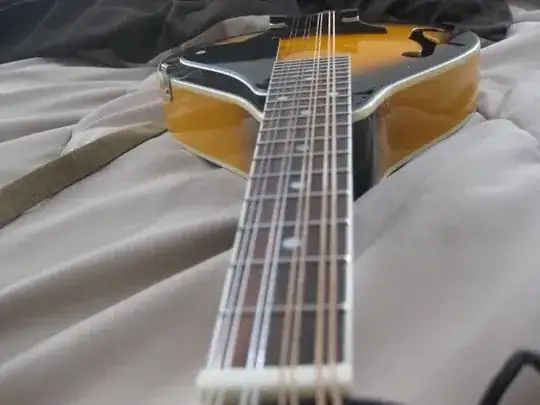 The neck looks straight enough.