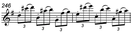 Flute concerto, K313, Mvmt 3, m. 246