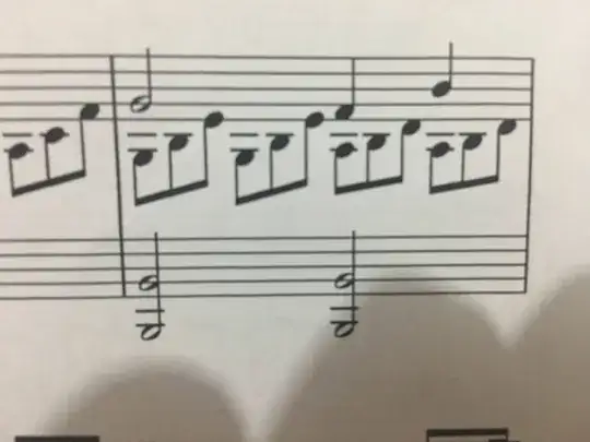 "Moonlight" sonata bar 45