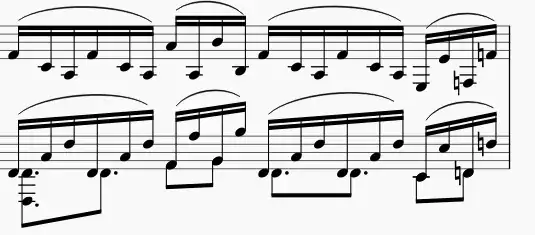 Beethoven 49/2 m12 ornament, Casella edition