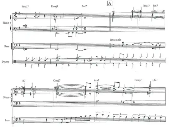 Transcribe spectrum G chord