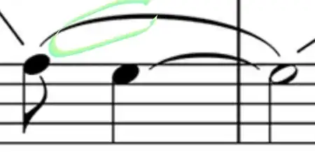 Double-stemmed notation