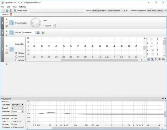 Equalizer APO screenshot