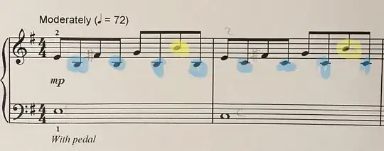 first two bars of "No Time to Die" transcribed for piano