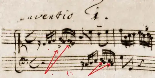 BWV 772 with triplets