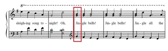 extract from Jingle Bells