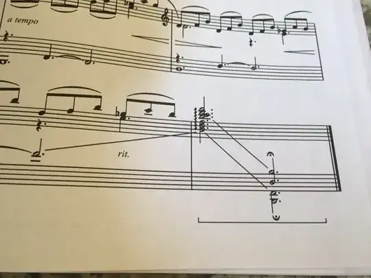 Example of Diagonal Lines