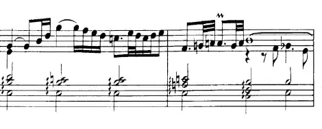 Bach excerpt