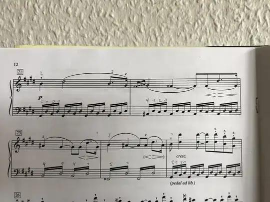 Moonlight Sonata 3rd Movement Measure 21—25