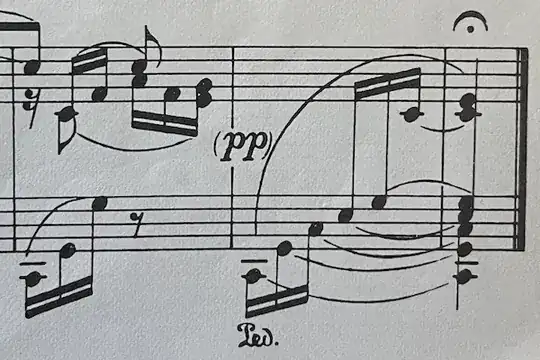 Chopin Op. 28, No. 1, mm. 32–34