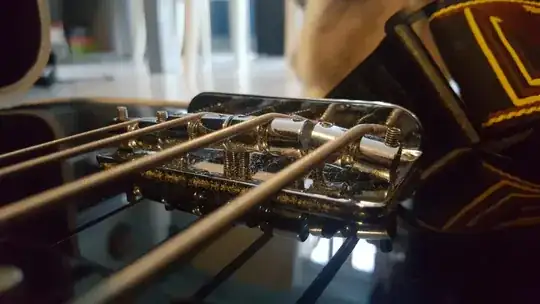 The bridge of my bass