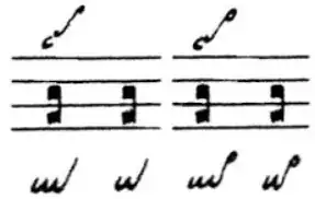 quilisma sign, neum notation