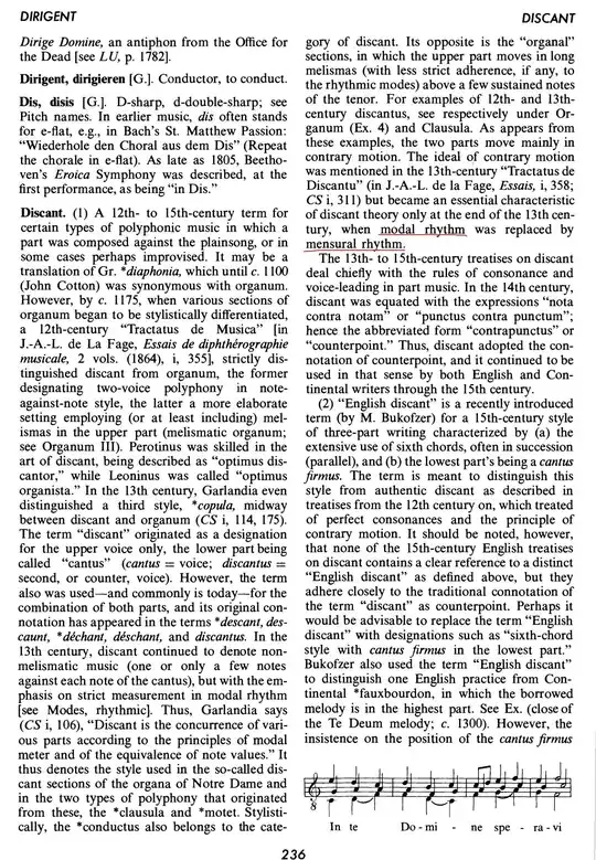 page 263 of dictionary dirigent-discant