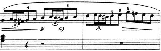 Beethoven Op2 n3 mvtI m179 edition Casella 1919