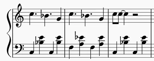 clarinets and basset horn, showing similar "bell-shaped" bells