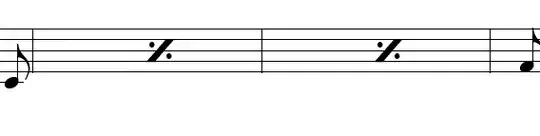 a few bars with unknown symbol