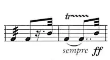 1st movement