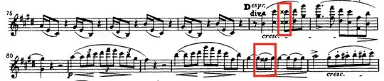Liszt "Les Preludes", mm. 75–86