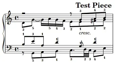 Music without the mark